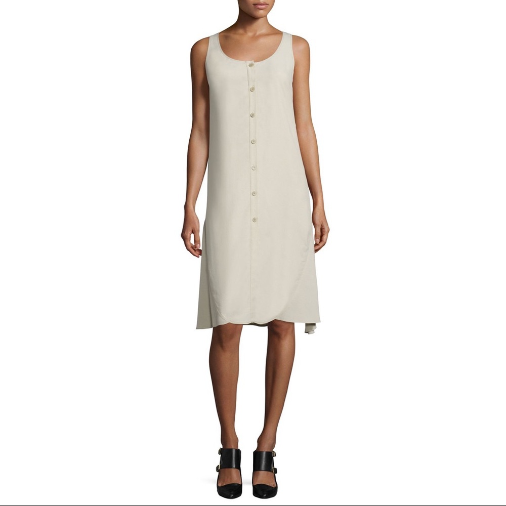 Maiyet Button Front A-Line Dress